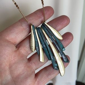 Gold-toned 30” chain necklace